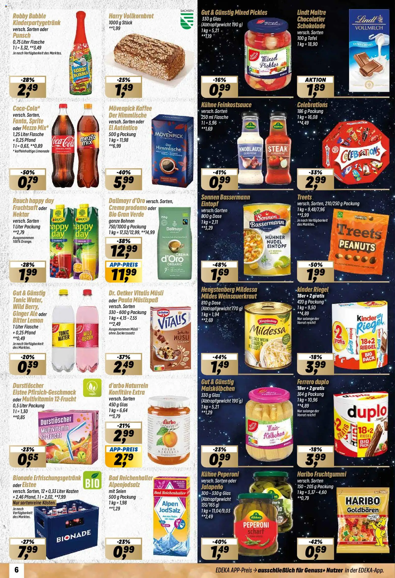 Simmel Prospekt 	 – gültig ab 29.12.2025 | Seite: 6 | Produkte: Musli, Durstloscher, Schokolade, Bad