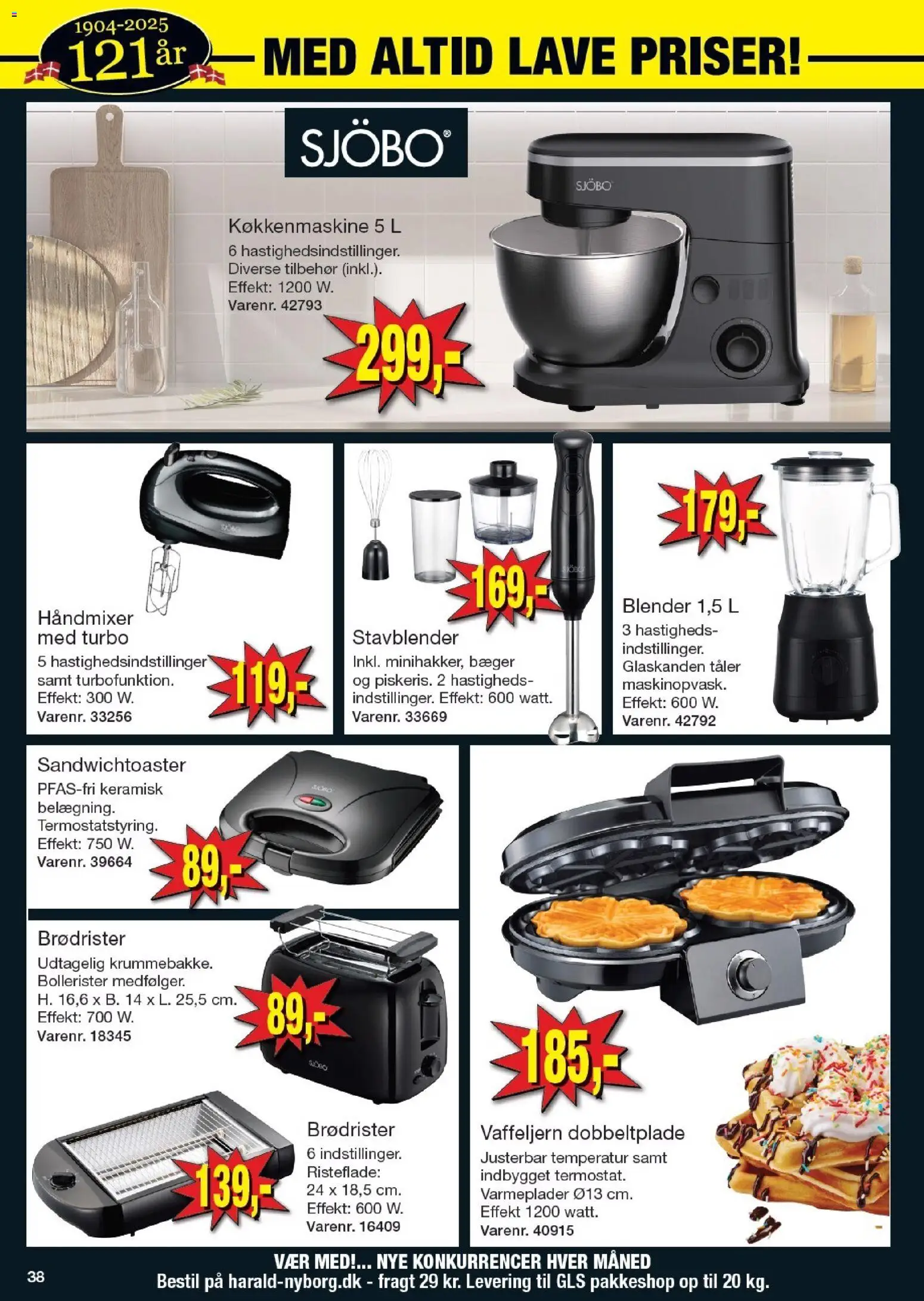Harald Nyborg tilbudsavis – gyldig fra 27.11.2025 | Side: 40 | Produkter: Brødrister