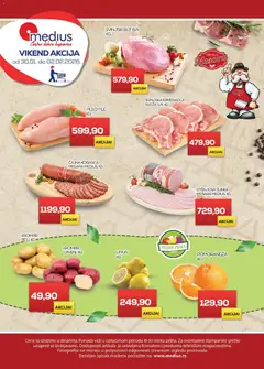 Medius vikend akcija - pregled Medius kataloga - važi od 30.01.2026