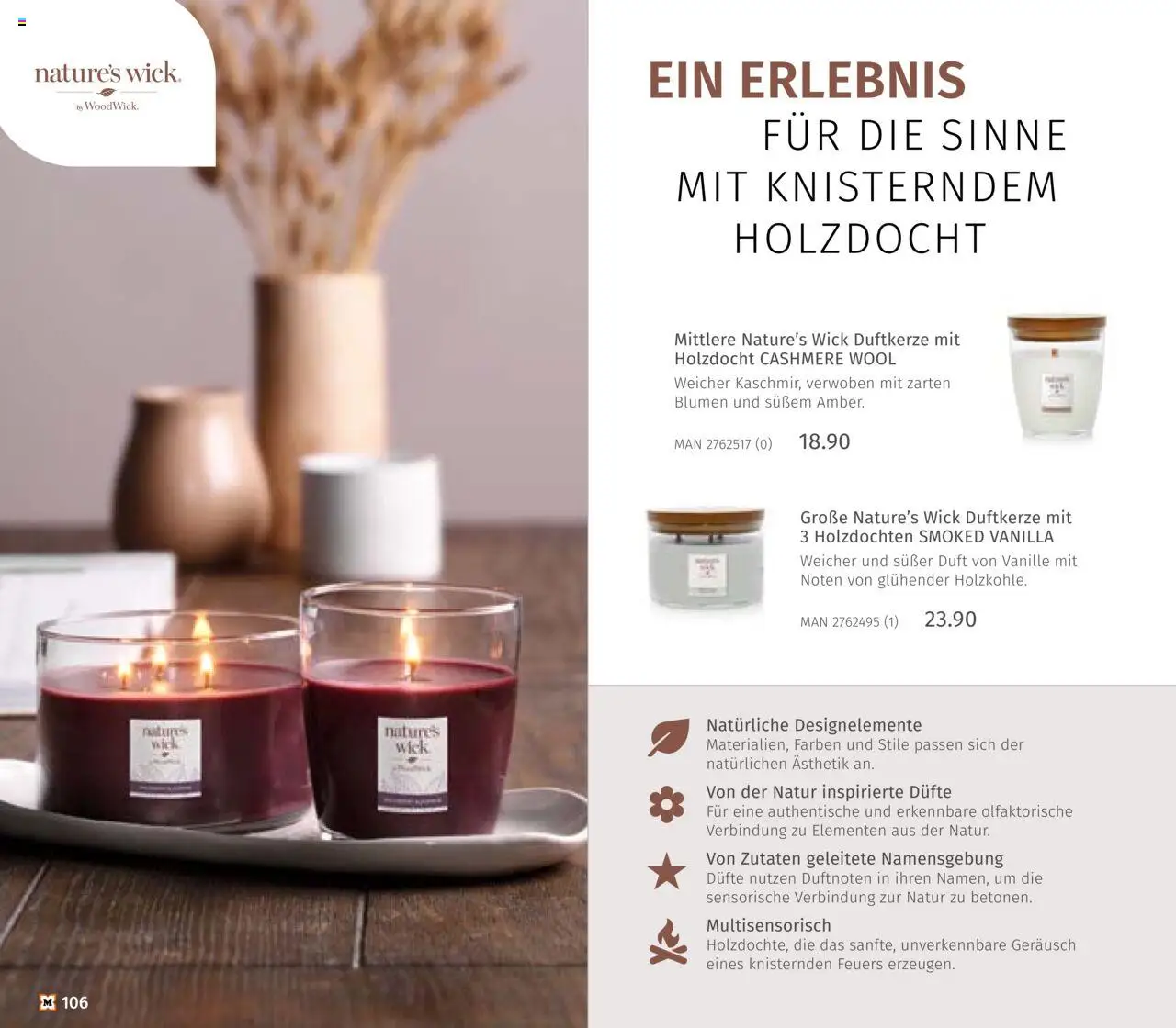 Müller Haushaltskatalog – gültig ab 03.10.2025 | Seite: 106 | Produkte: Blumen, Duft