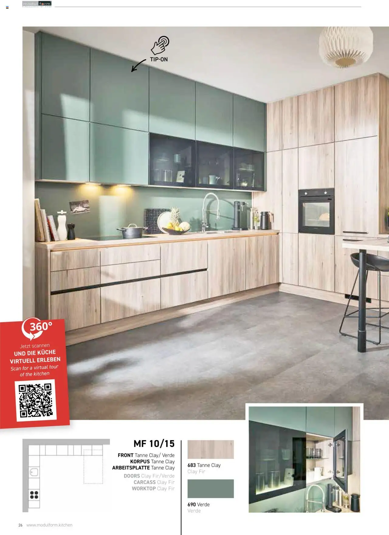 Ostermann Modulform Küchenprospekt  – gültig ab 26.05.2025 | Seite: 26 | Produkte: Küche