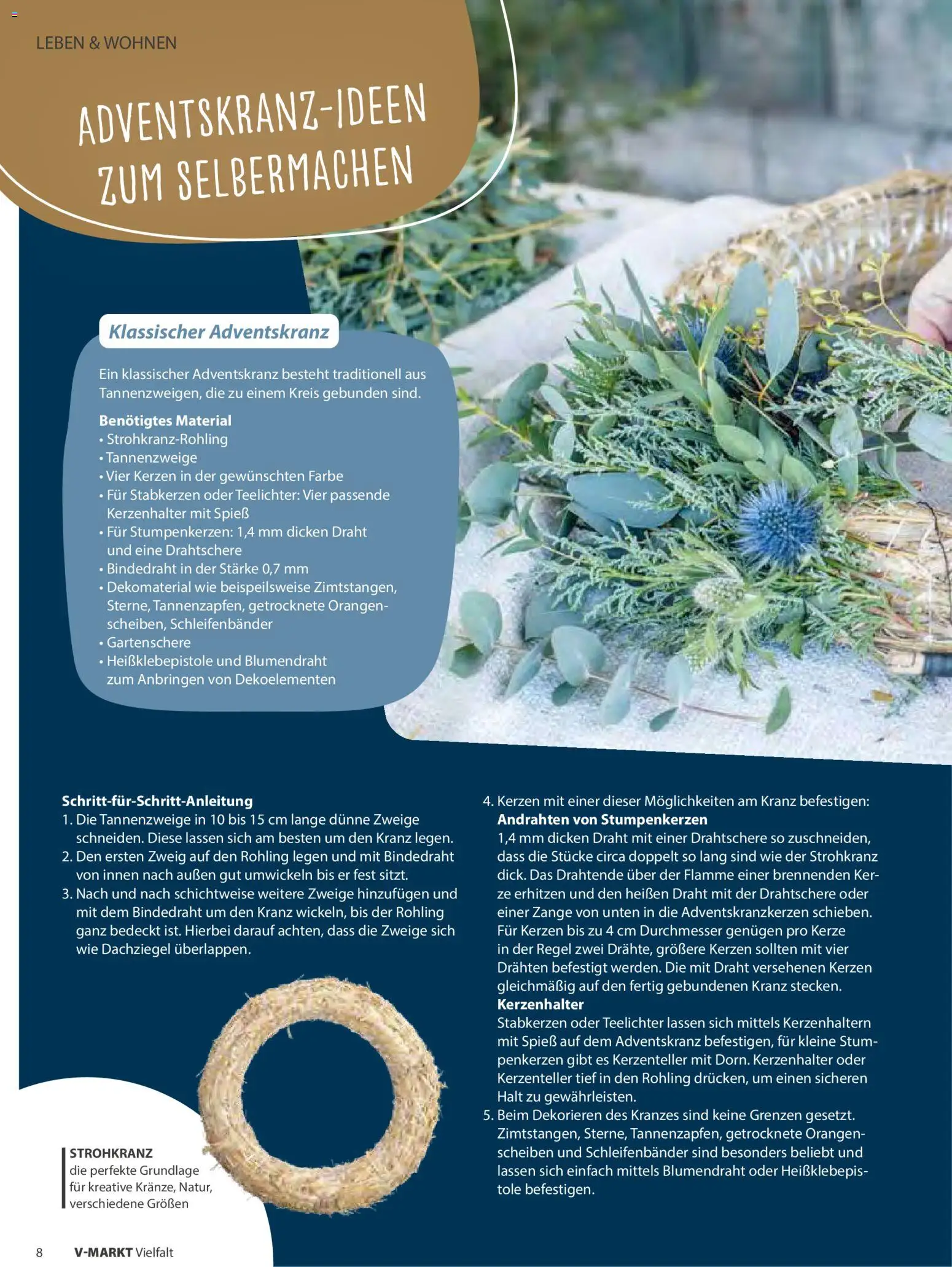 V-Markt - Vielfalt November / Dezember 2025 – gültig ab 01.11.2025 | Seite: 8 | Produkte: Orangen