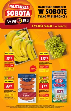 Pogląd oferty "Biedronka gazetka - Najtańsza sobota" - ważna od 24.01.2026