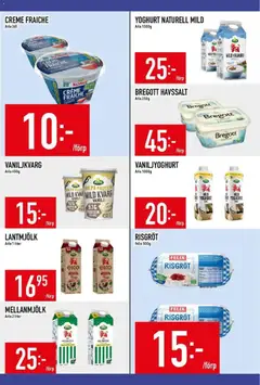 Matdax - erbjudanden - Förhandsvisning av reklamblad från butik Matdax aktuell från 15.12.2025 | Sida: 10 | Produkter: Bregott, Creme fraiche, Yoghurt, Kvarg