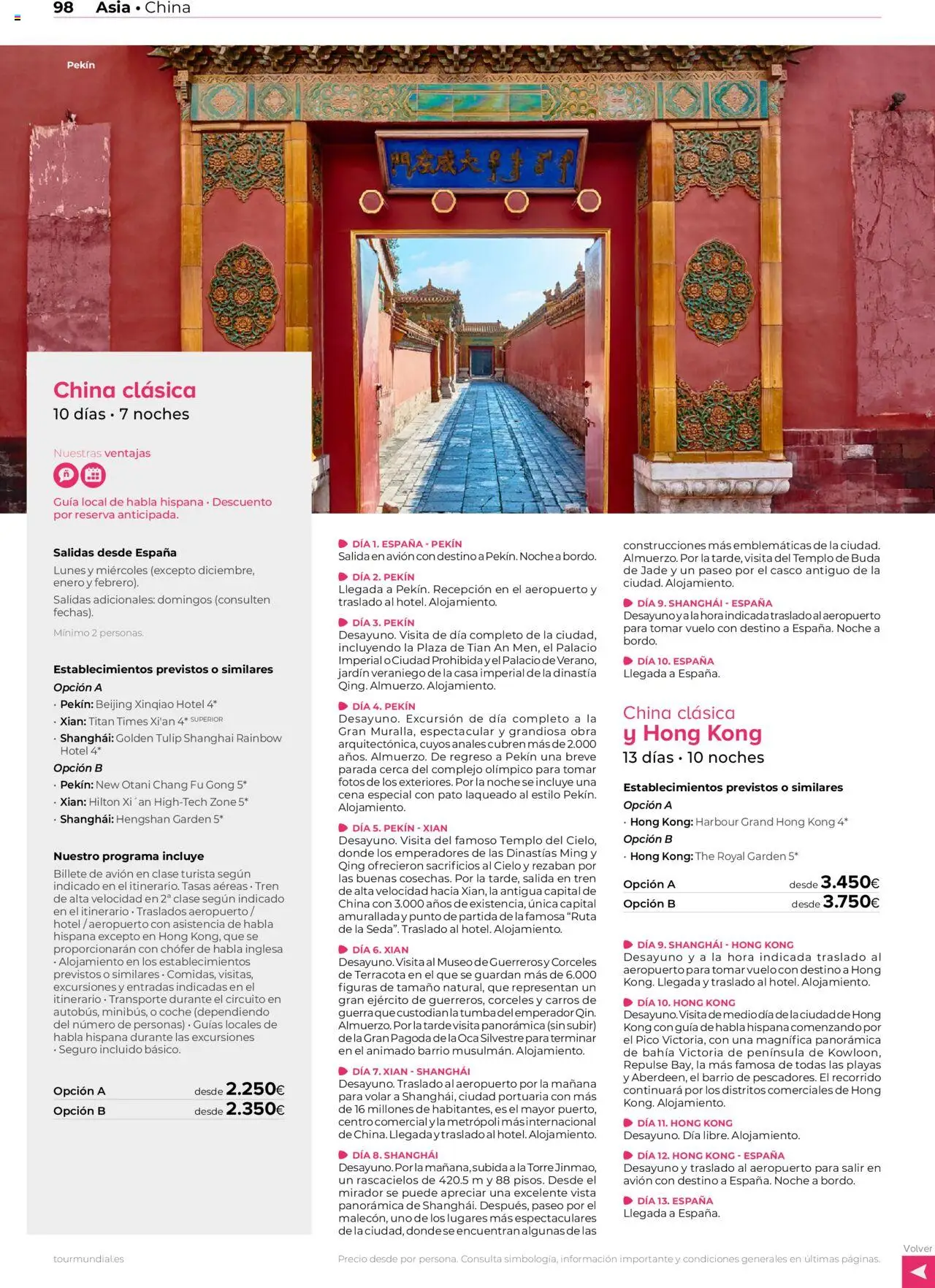 Viajes El Corte Inglés Asia y Oceanía │ válido desde el 01.01.2025 | Página: 98