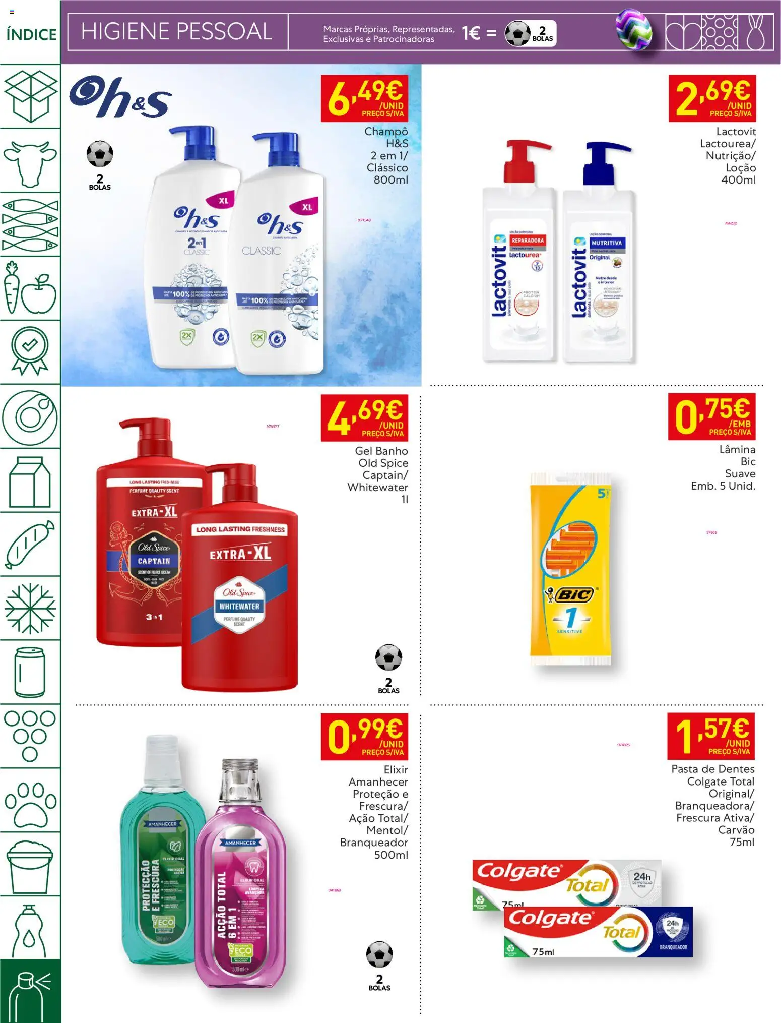 Recheio folheto │ válido de 17.03.2026 | Página: 62 | Produtos: Perfume, Pasta de dentes, Banho