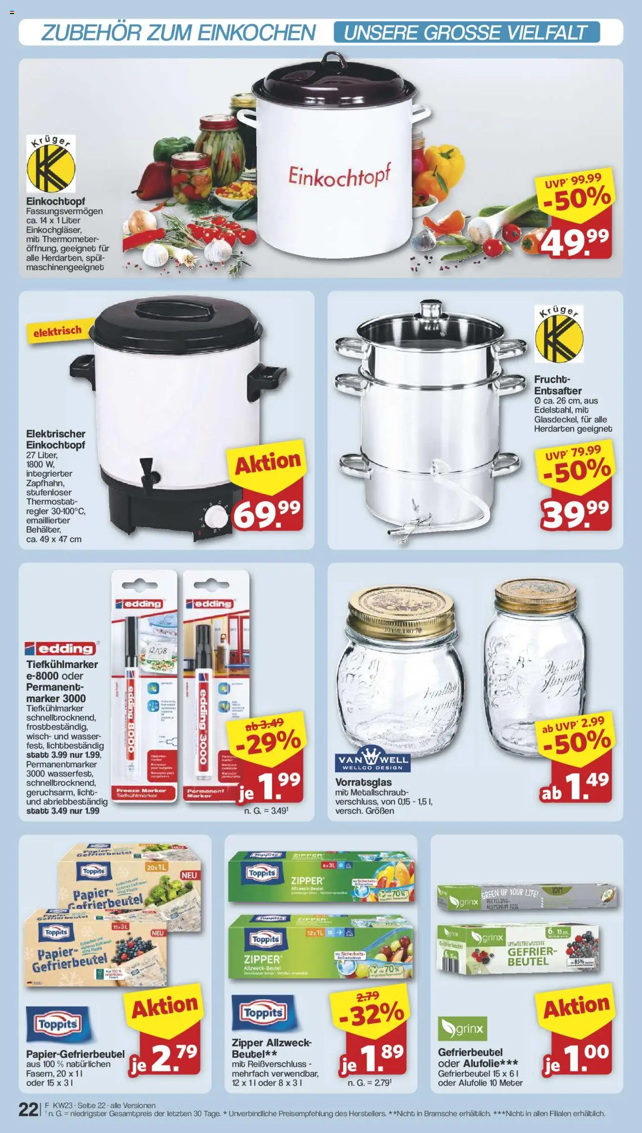 Famila Nordwest Prospekt 	 - gültig ab dem 02.06.2025 | Seite: 29 | Produkte: Thermometer, Entsafter, Wasser