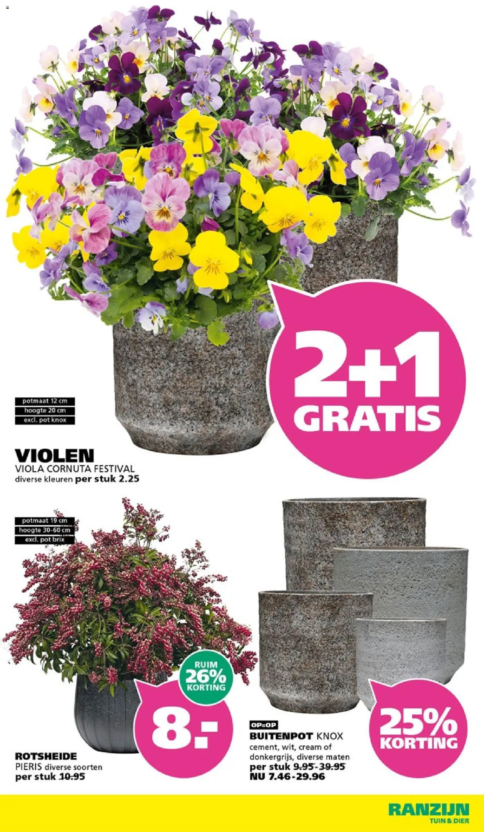 {H1} | Pagina: 2 | Producten: Pot