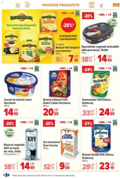 Noul catalog Carrefour – valabil de la 17.09.2025 | Pagină: 13 | Produse: Light Kedi Konservesi, Cutie, Cremă, Gouda