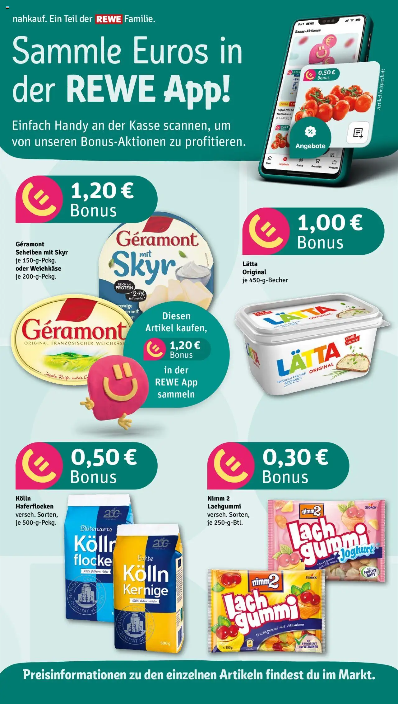 Nahkauf Prospekt – gültig ab 19.10.2025 | Seite: 4 | Produkte: Geramont, Kolln, Haferdrink, Lätta