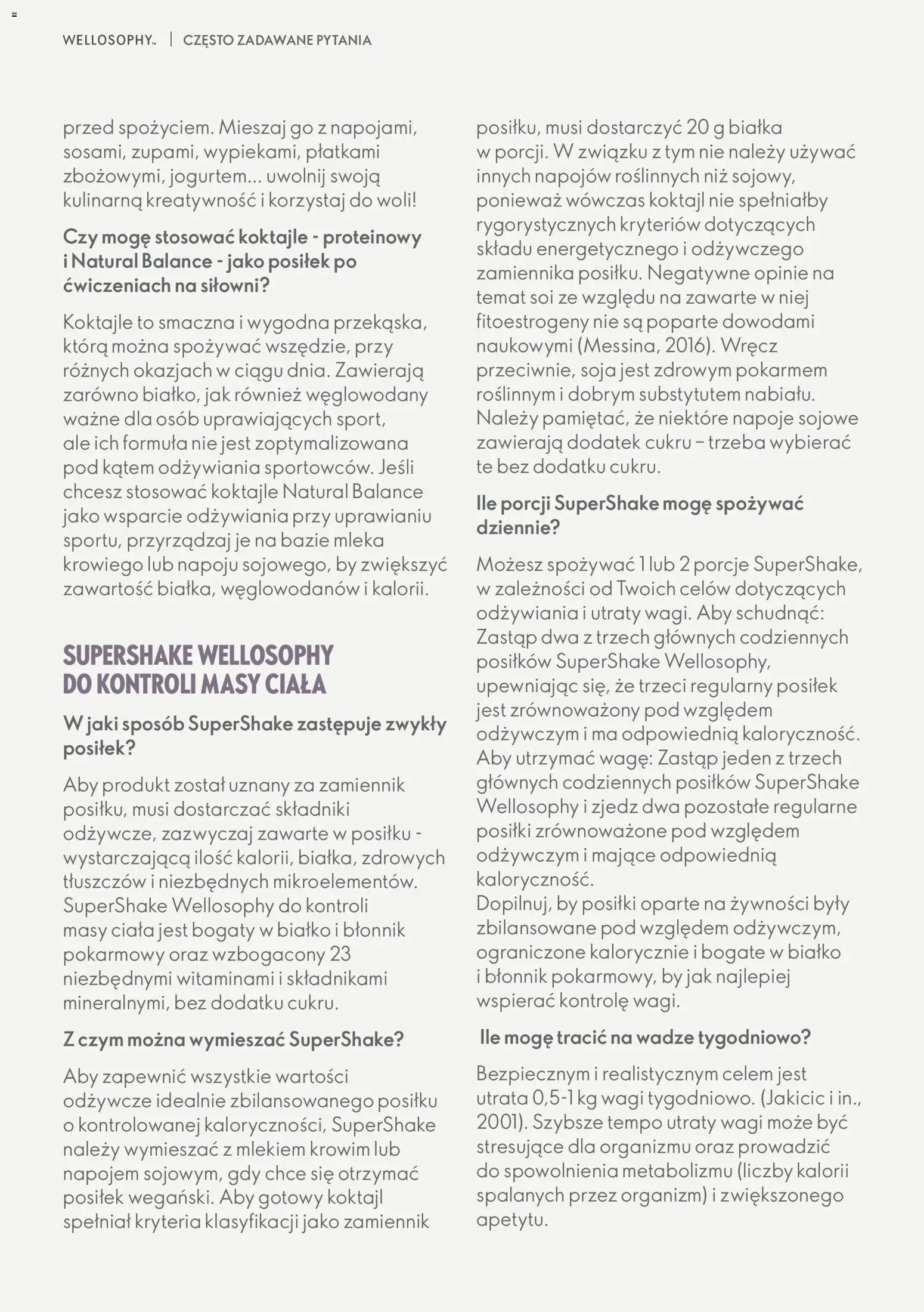 Oriflame Katalog - Przewodnik po produktach Wellosophy od 15.11.2023 | Strona: 59 | Produkty: Mleka, Napoje, Soja