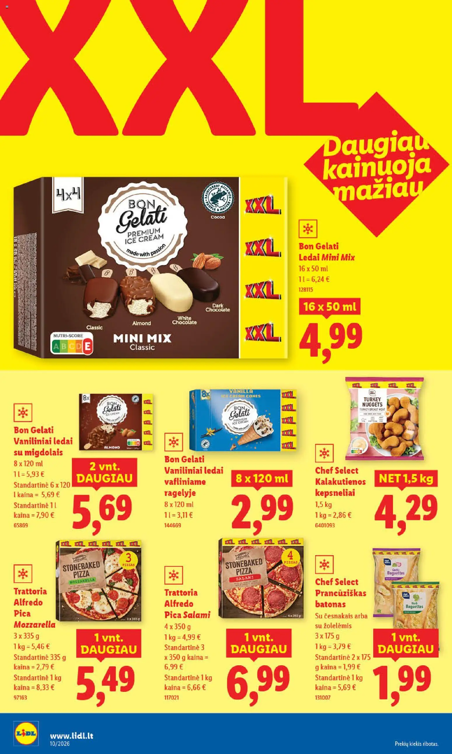 LIDL akcijos nuo 02.03.2026 | Puslapis: 20 | Prekių: Sausainiai, Sūris, Lydytas sūris