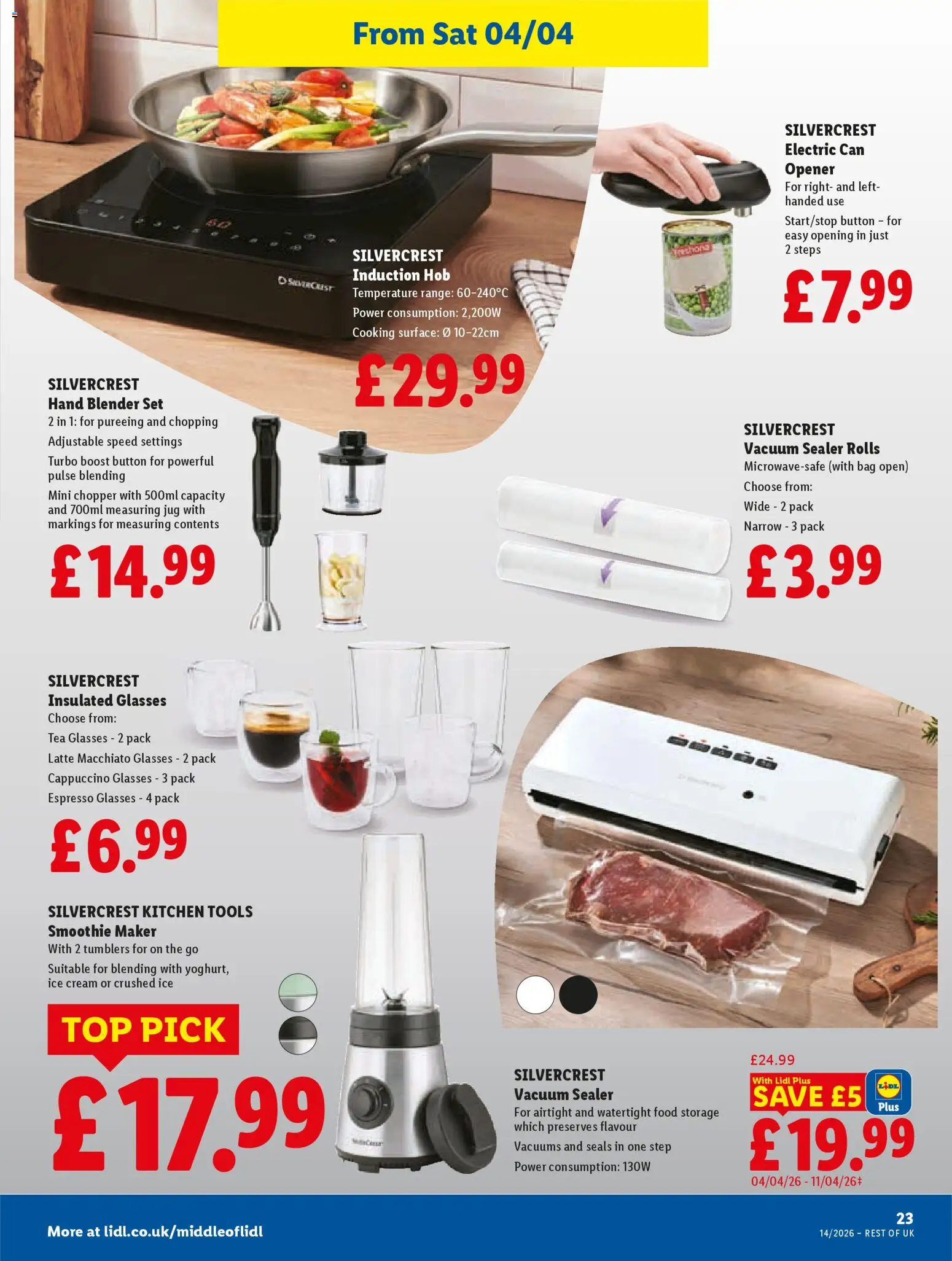 Do you know WHAT OFFERS await you at Lidl? View the April flyer online! | United Kingdom