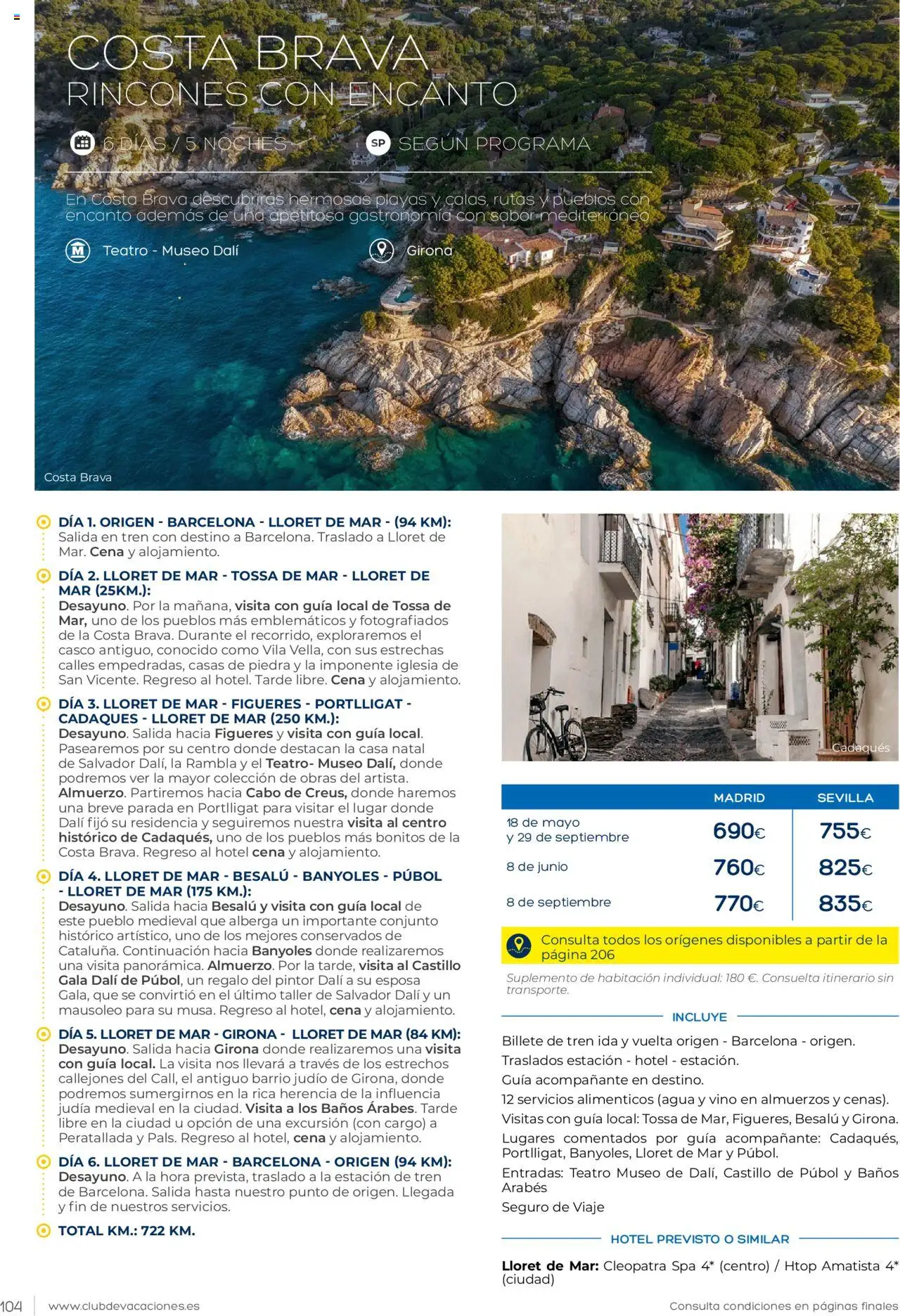 Viajes El Corte Inglés Club de Vacaciones │ válido desde el 01.01.2025 | Página: 104 | Productos: Vino