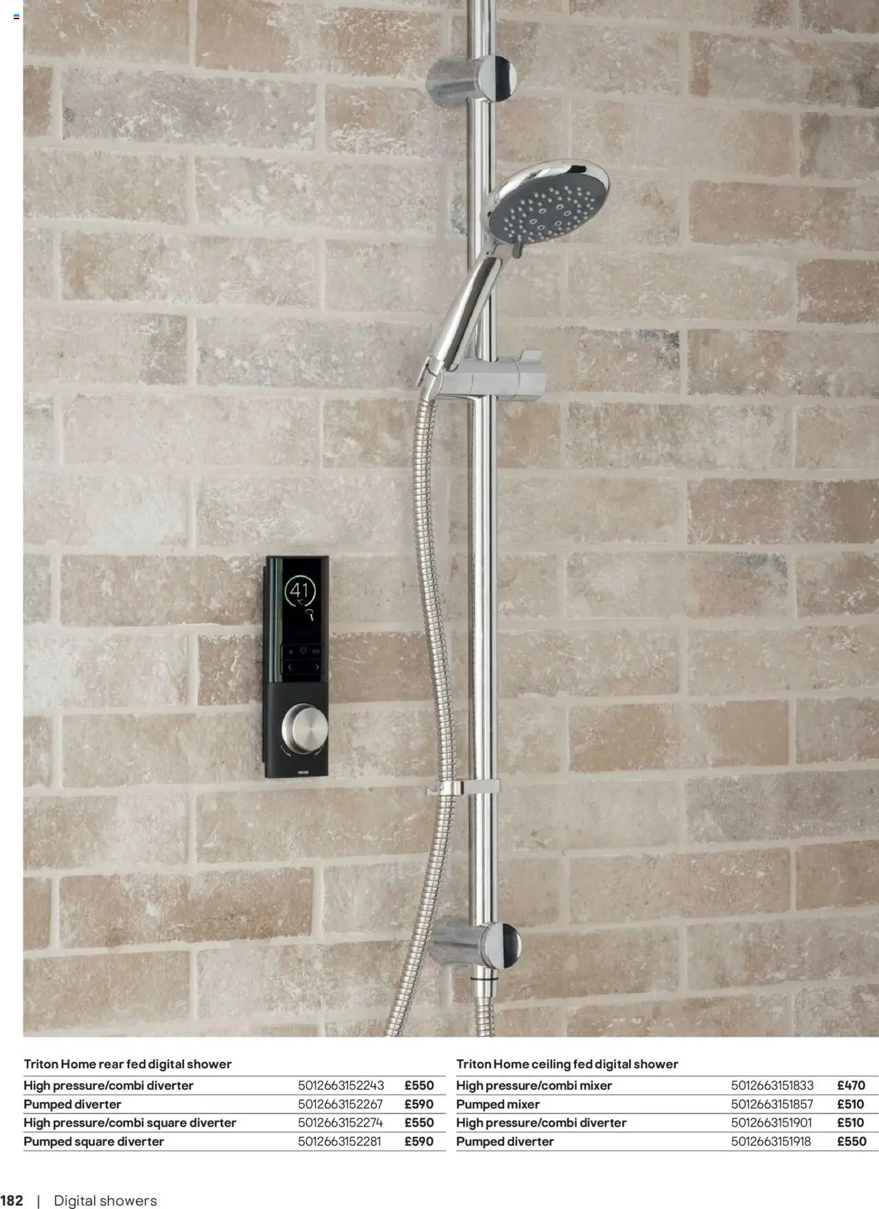  | Page: 182 | Products: Shower, Mixer