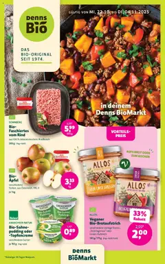 Denns BioMarkt Angebote ab 22.10.2025 gültig