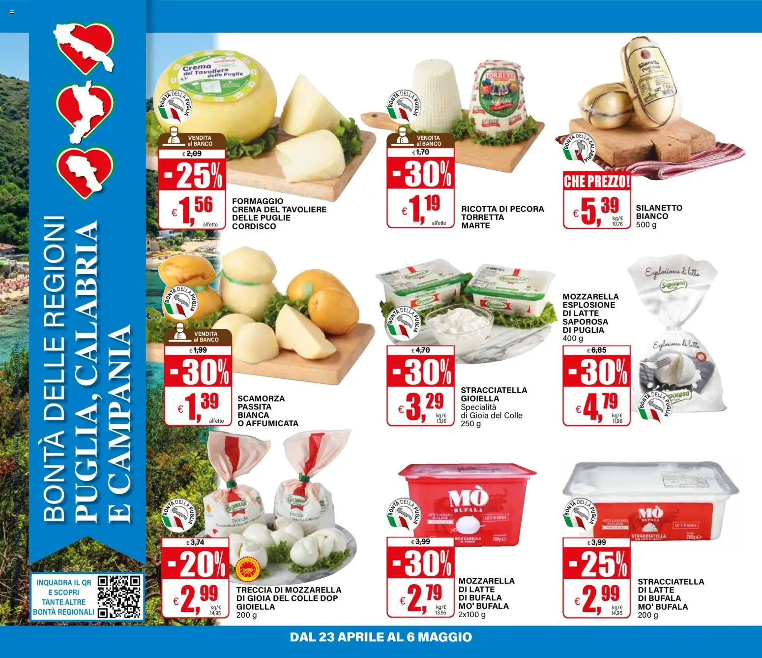 Volantino Il Gigante del 23.04.2026 | Pagina: 18 | Prodotti: Crema, Latte, Formaggio, Ricotta