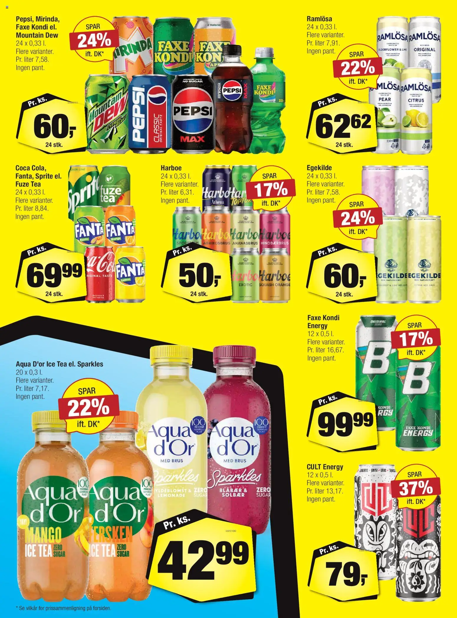 Calle tilbudsavis – gyldig fra 02.01.2026 | Side: 23 | Produkter: Blåbær, Mango, Fanta, Pepsi