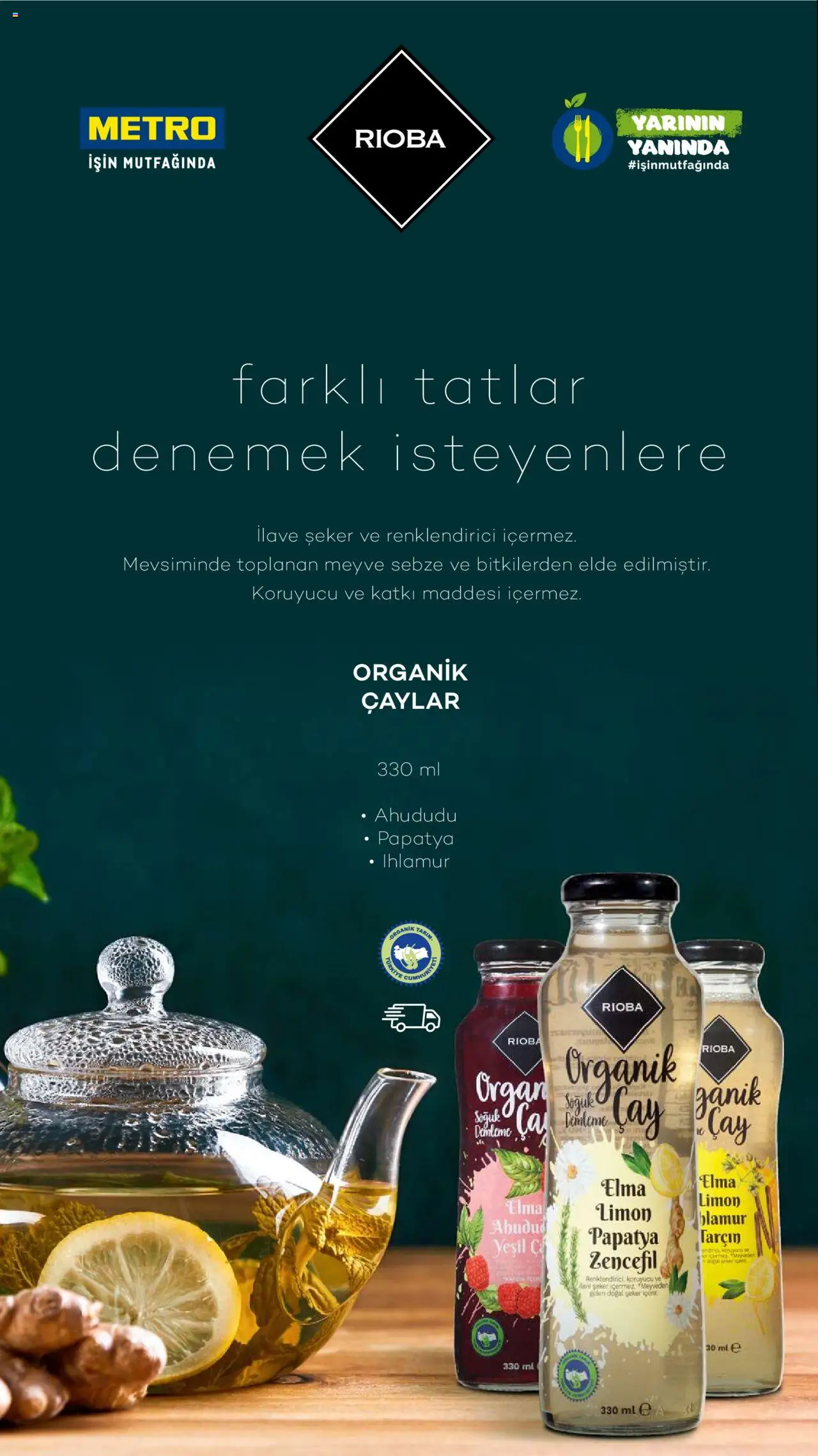 Metro Sürdürülebilir Ürünler Kataloğu - 06.06.2025 tarihinden itibaren geçerlidir | Sayfa: 58 | Ürünler: Ihlamur, Tarçın, Elma, Çay