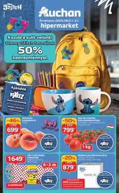 Auchan Akciós újság - amely érvényes a következő dátumtól: 21.08.2025