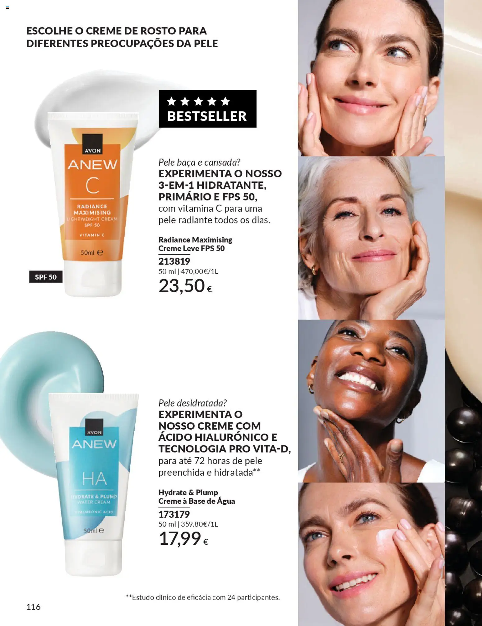Catálogo Avon Campanha 2 │ válido de 01.02.2026 | Página: 124 | Produtos: Agua, Base, Vitamina c, Creme