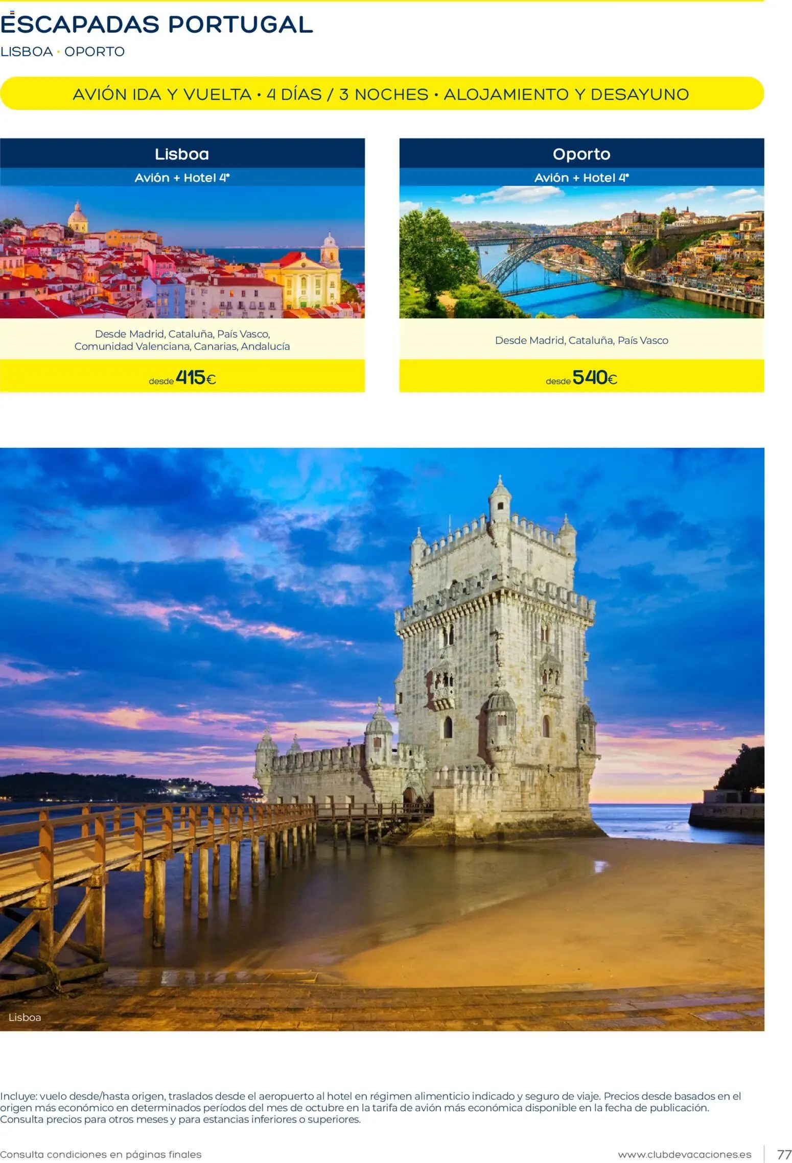 Viajes El Corte Inglés Club de Vacaciones │ válido desde el 01.02.2026 | Página: 77