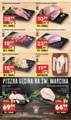 Pogląd oferty "Delikatesy Centrum Gazetka" - ważna od 06.11.2025 | Strona: 9 | Produkty: Pierś z gęsi, Karkówka, Mięso, Flaki wołowe