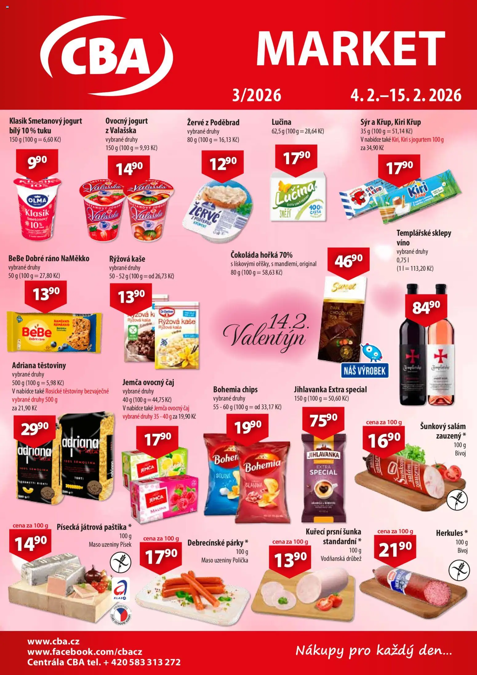 CBA leták - Market od 04.02.2026 | Strana: 1