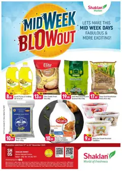 Preview of Shaklan - Midweek Blow Out - Behind Abu Hail Centre valid from 17.11.2025