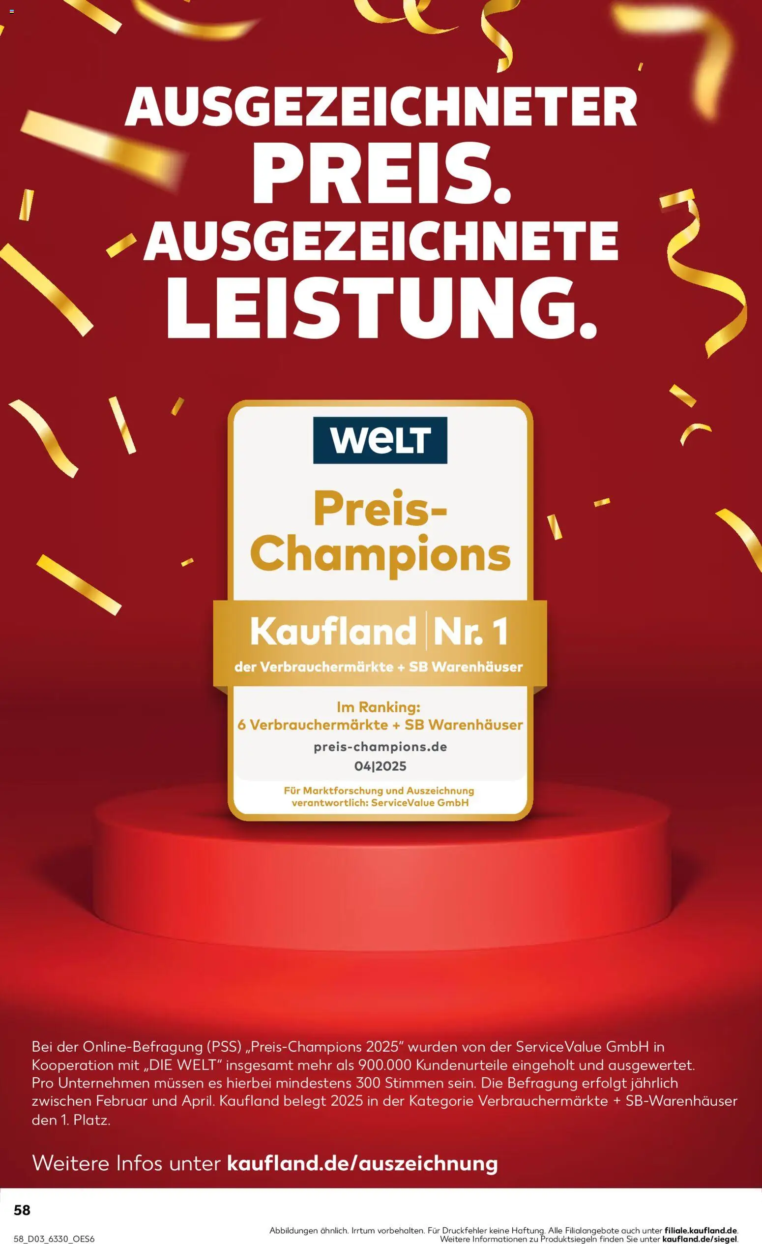 Kaufland prospekt Hamburg	 – gültig ab 15.01.2026 | Seite: 58
