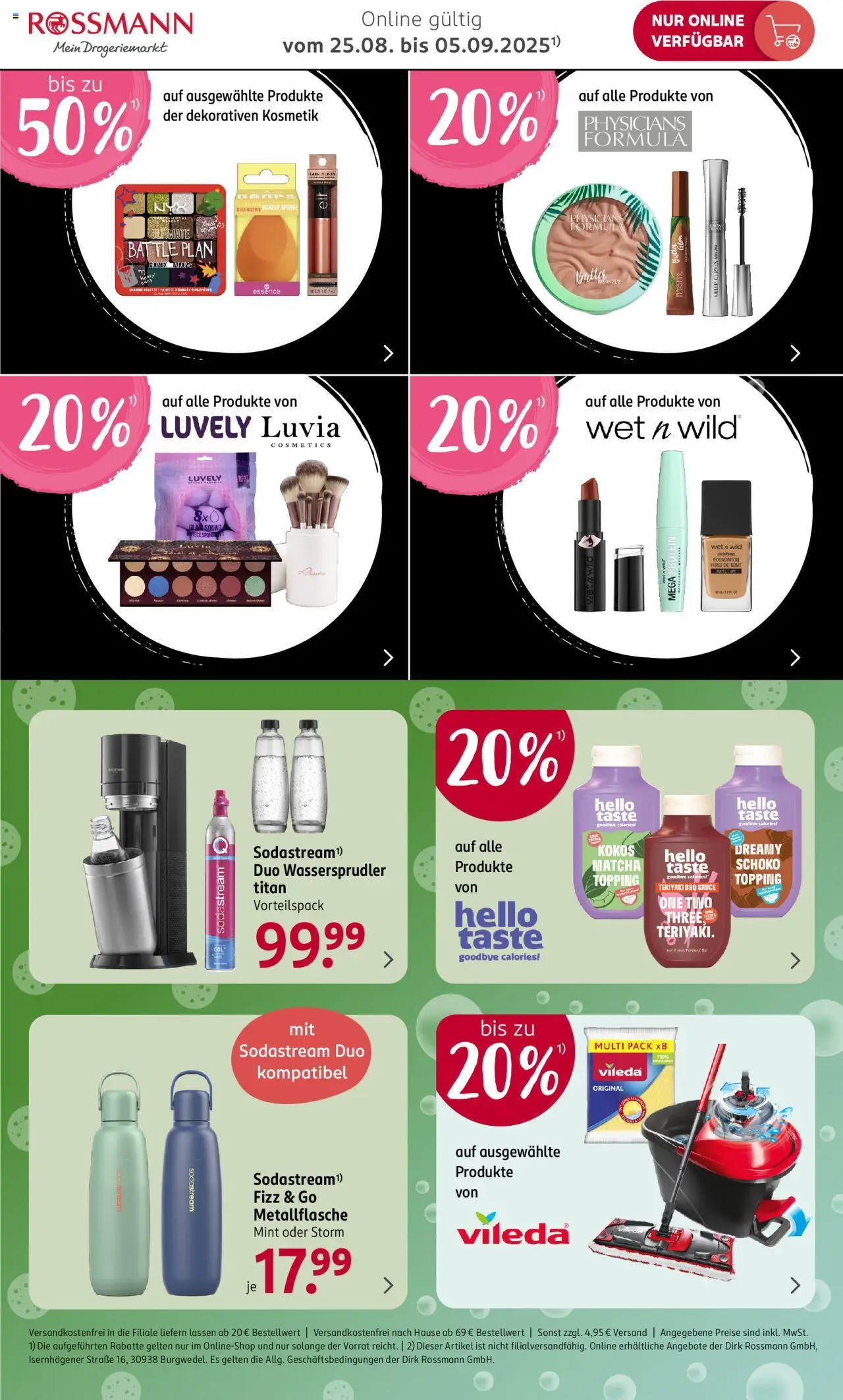 Rossmann Onlineprospekt - gültig ab dem 25.08.2025 | Seite: 3 | Produkte: Foundation, Sodastream