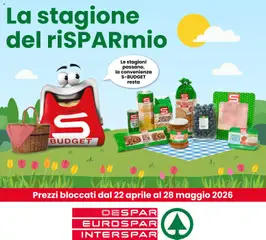 Anteprima del volantino Interspar volantino riSPARmio valido a partire dal 22.04.2026