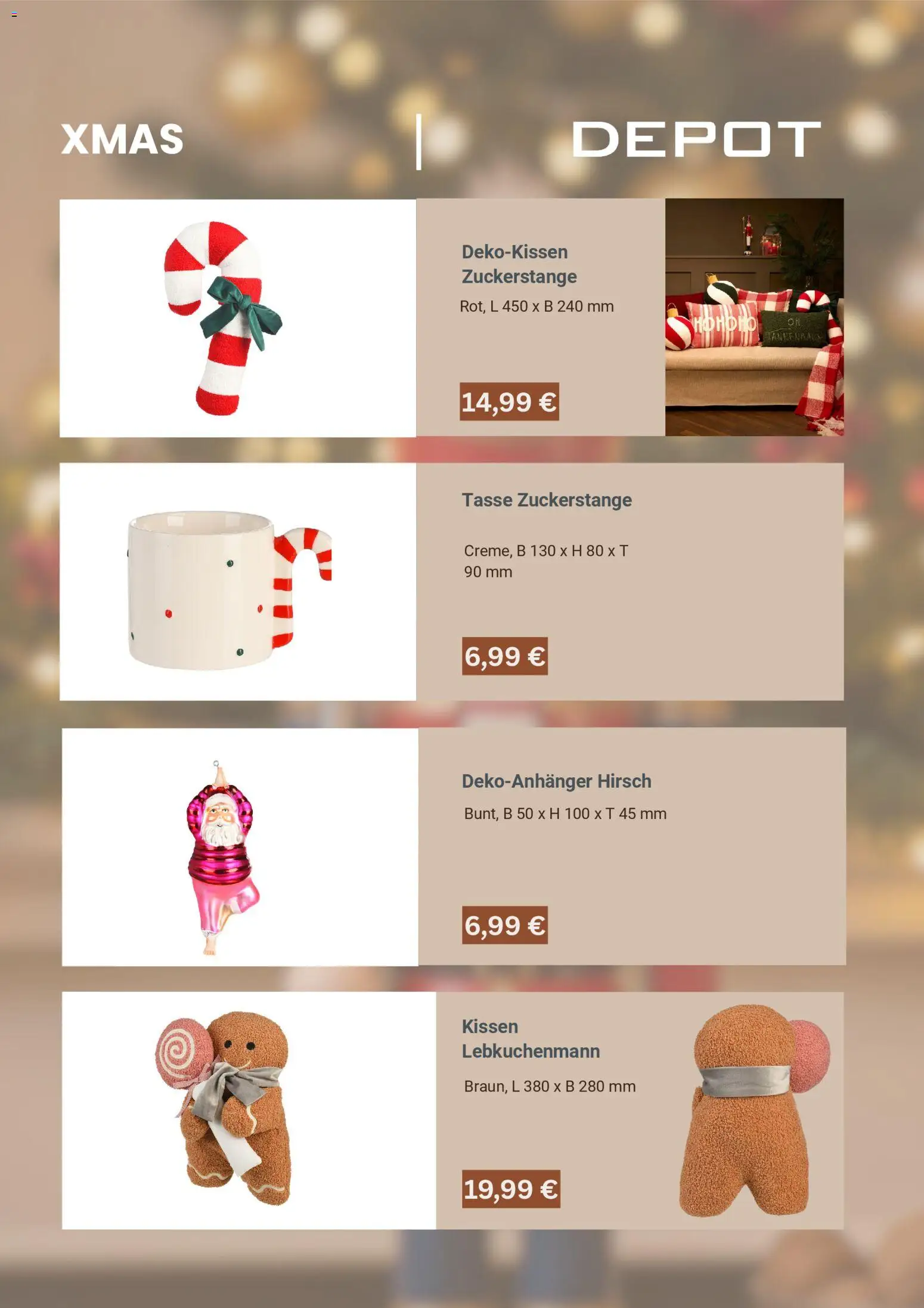 Depot Prospekt 	 – gültig ab 03.12.2025 | Seite: 2 | Produkte: Kissen