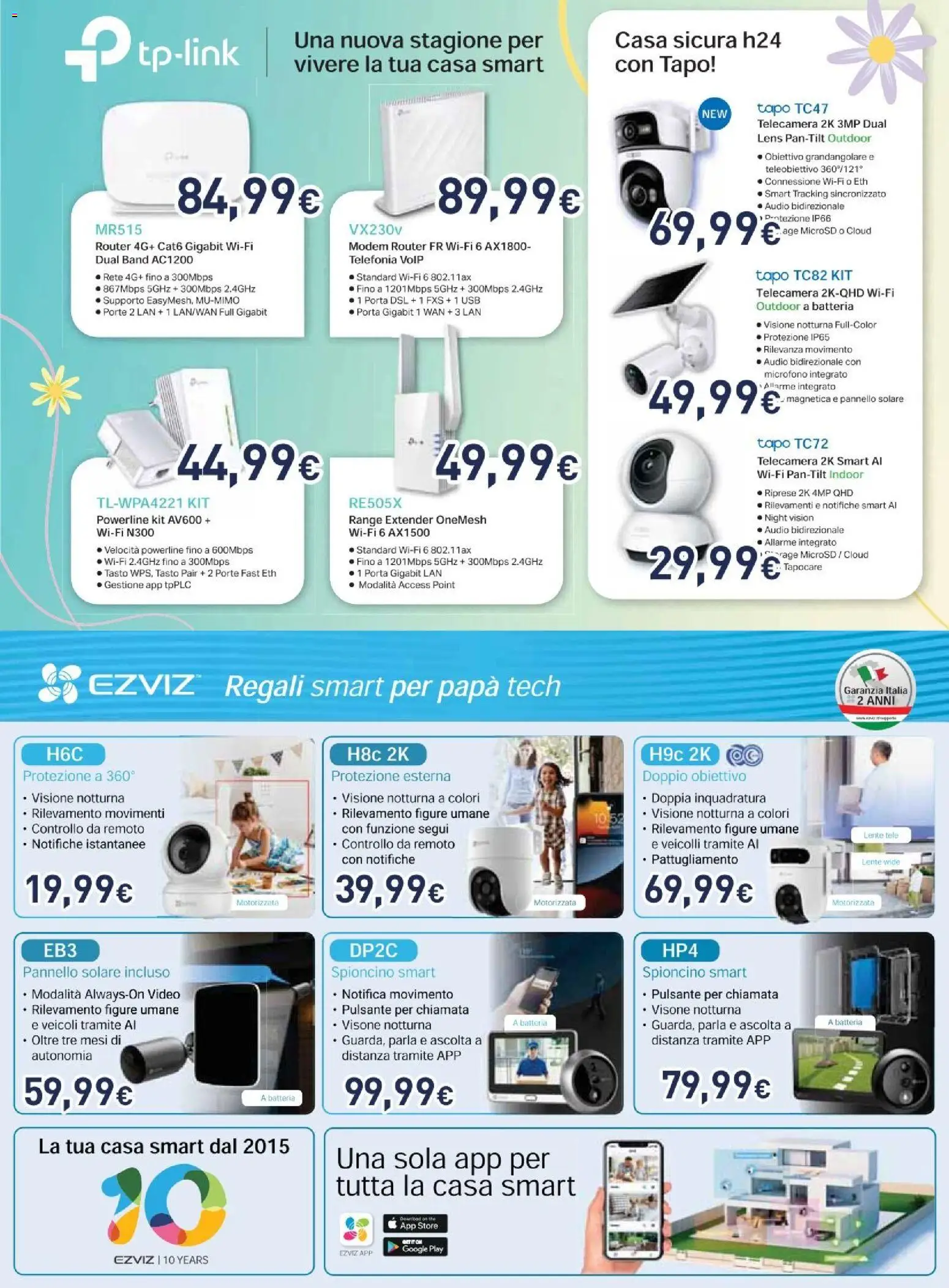 Volantino Unieuro del 27.02.2026 | Pagina: 40 | Prodotti: Router, Video, Audio, USB