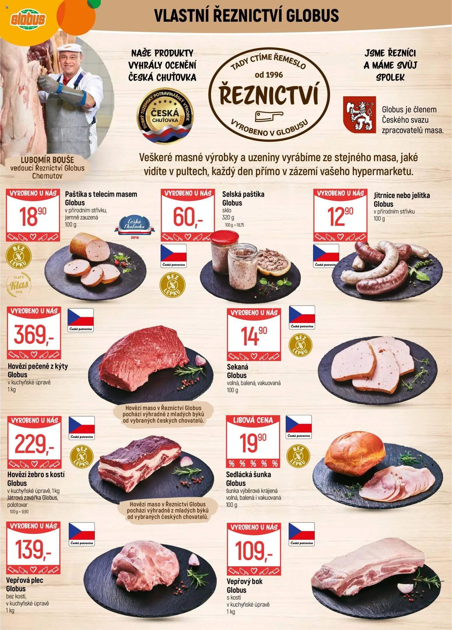 Globus leták - Chomutov od 21.01.2026 | Strana: 7 | Produkty: Globus, Vepřový bok, Maso, Vepřová plec