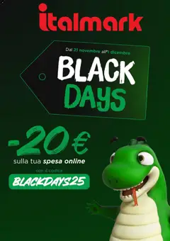 Anteprima del volantino Italmark - Black Friday valido a partire dal 28.11.2025
