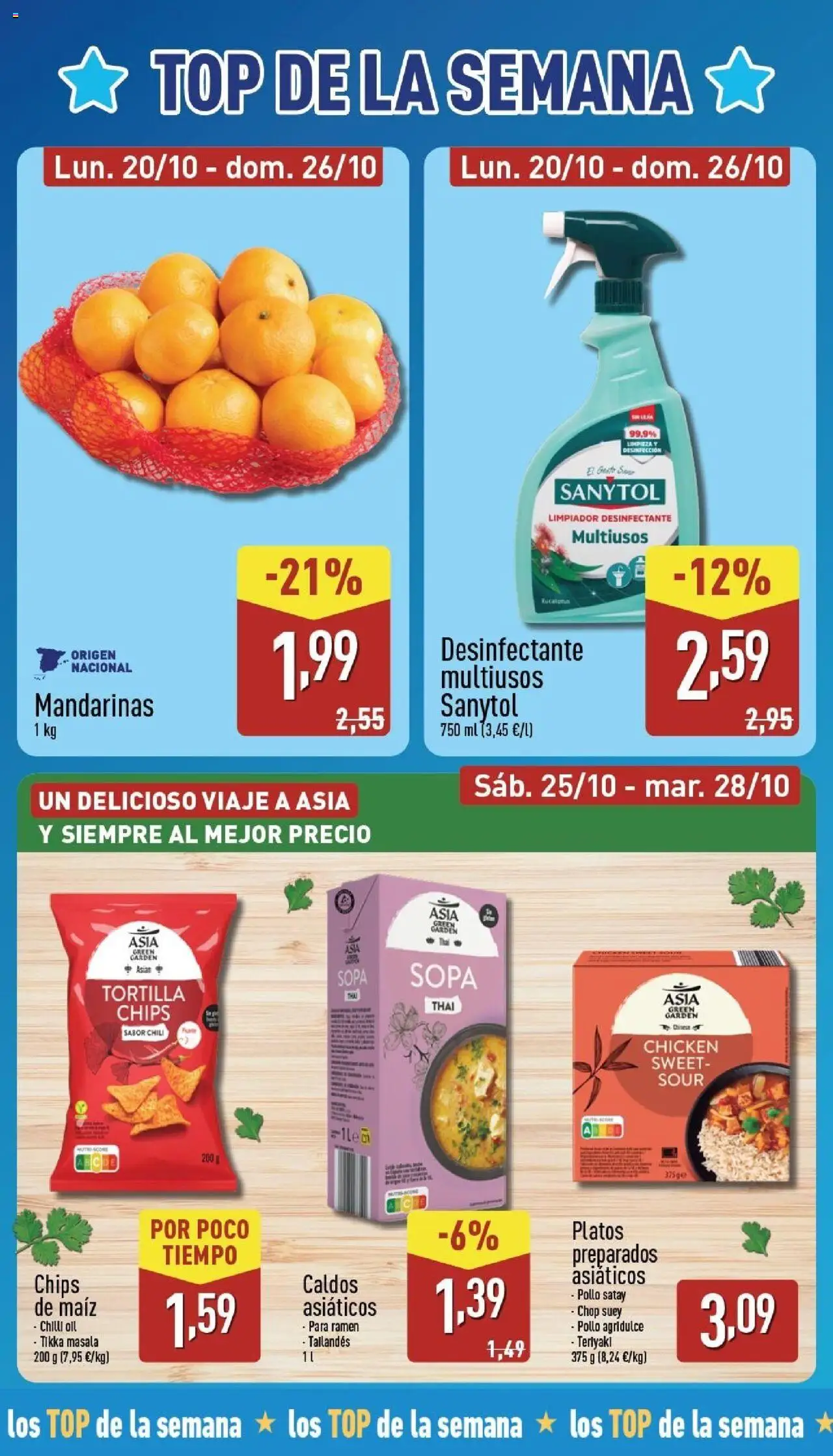 Aldi folleto Canarias │ válido desde el 20.10.2025 | Página: 2 | Productos: Mandarinas