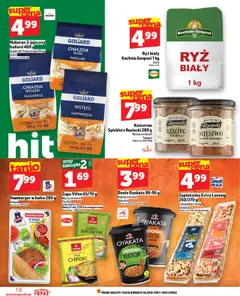 Topaz Gazetka od 31.07.2025 | Strona: 18 | Produkty: Szynka, Zupa, Ryż, Tagliatelle