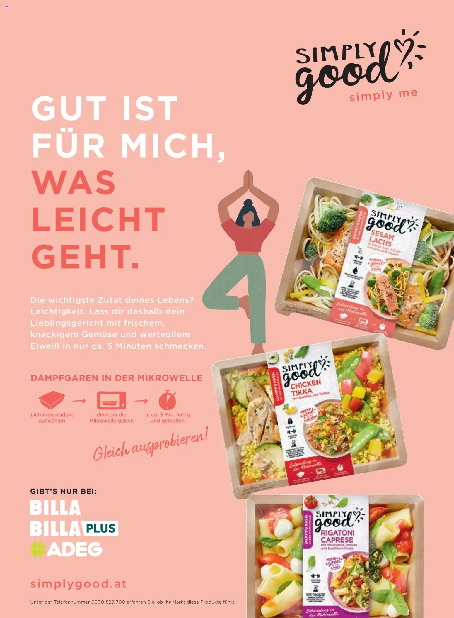 Billa  Frisch Gekocht gültig ab 01.11.2025 | Seite: 140 | Produkte: Gemüse, Mikrowelle, Nudeln