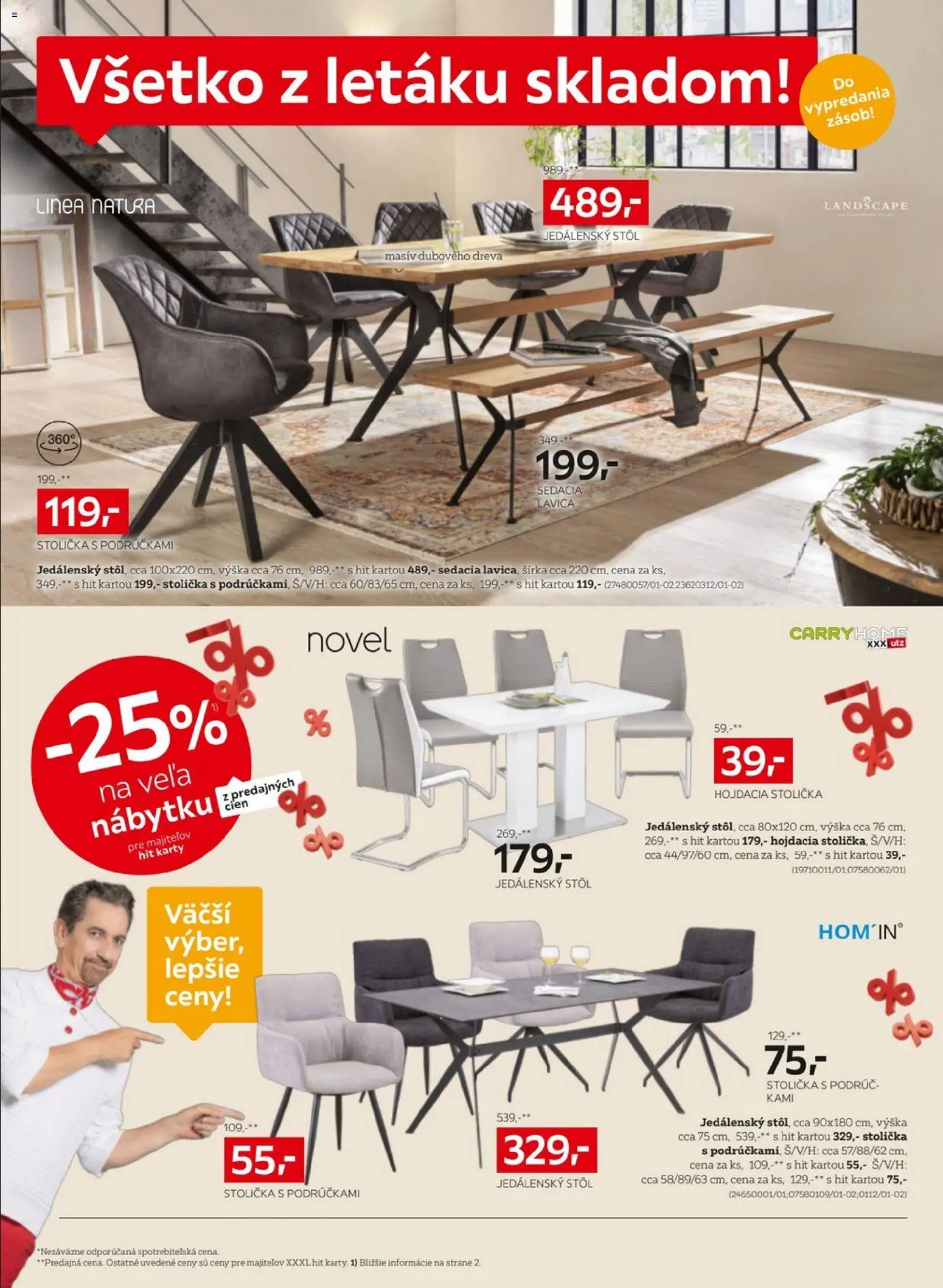 Nové XXXLutz akcie – leták je platný od 09.03.2026 | Strana: 8 | Produkty: Jedálenský stôl, Stôl, Lavica