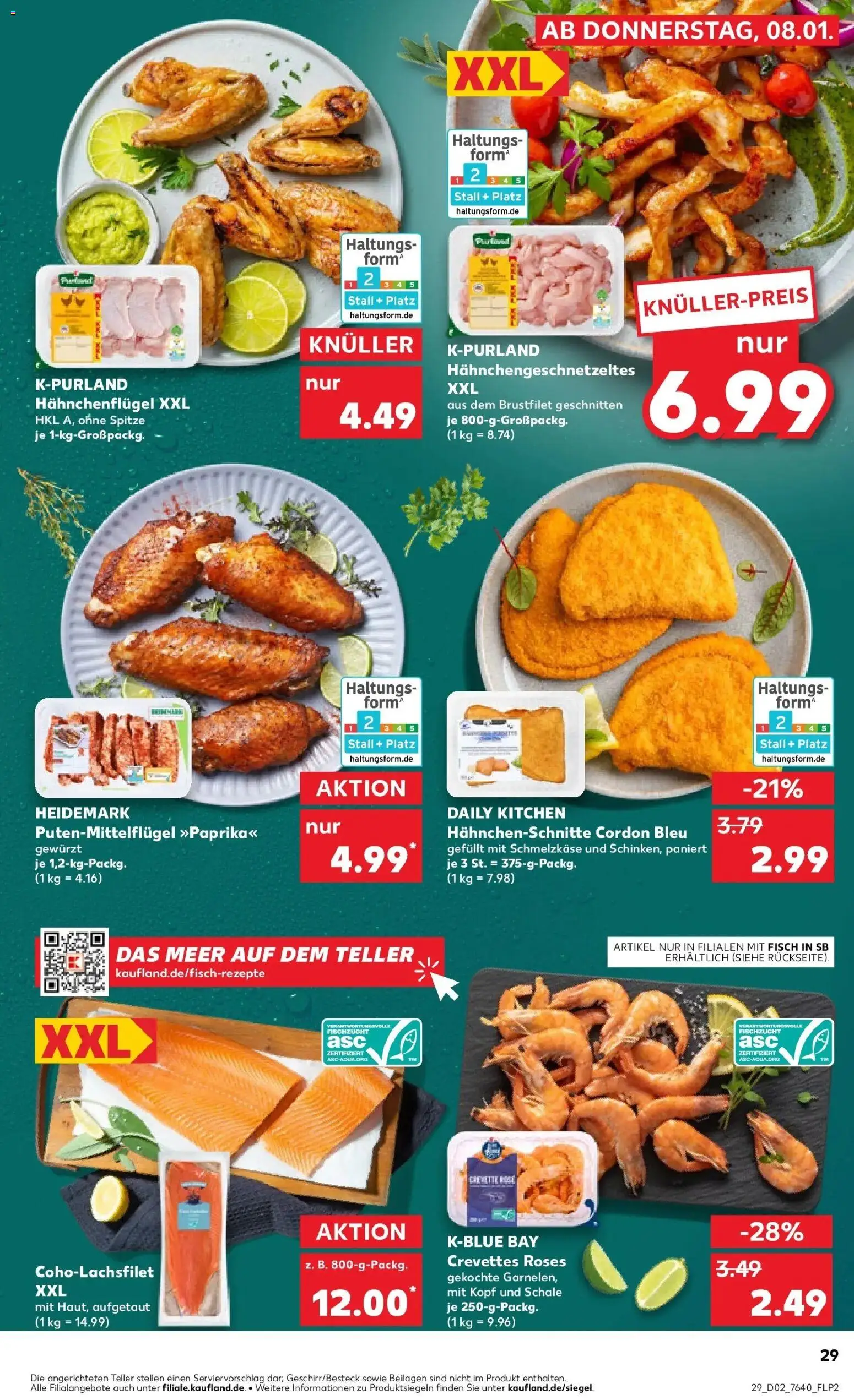 Kaufland prospekt Osnabrück	 – gültig ab 08.01.2026 | Seite: 29 | Produkte: Fisch
