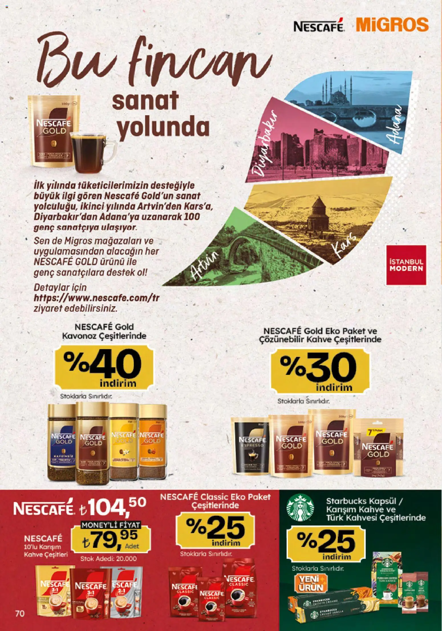 Migros Katalog - 5M Migroskop Dijital - 26.02.2026 tarihinden itibaren geçerlidir | Sayfa: 70 | Ürünler: Kahve