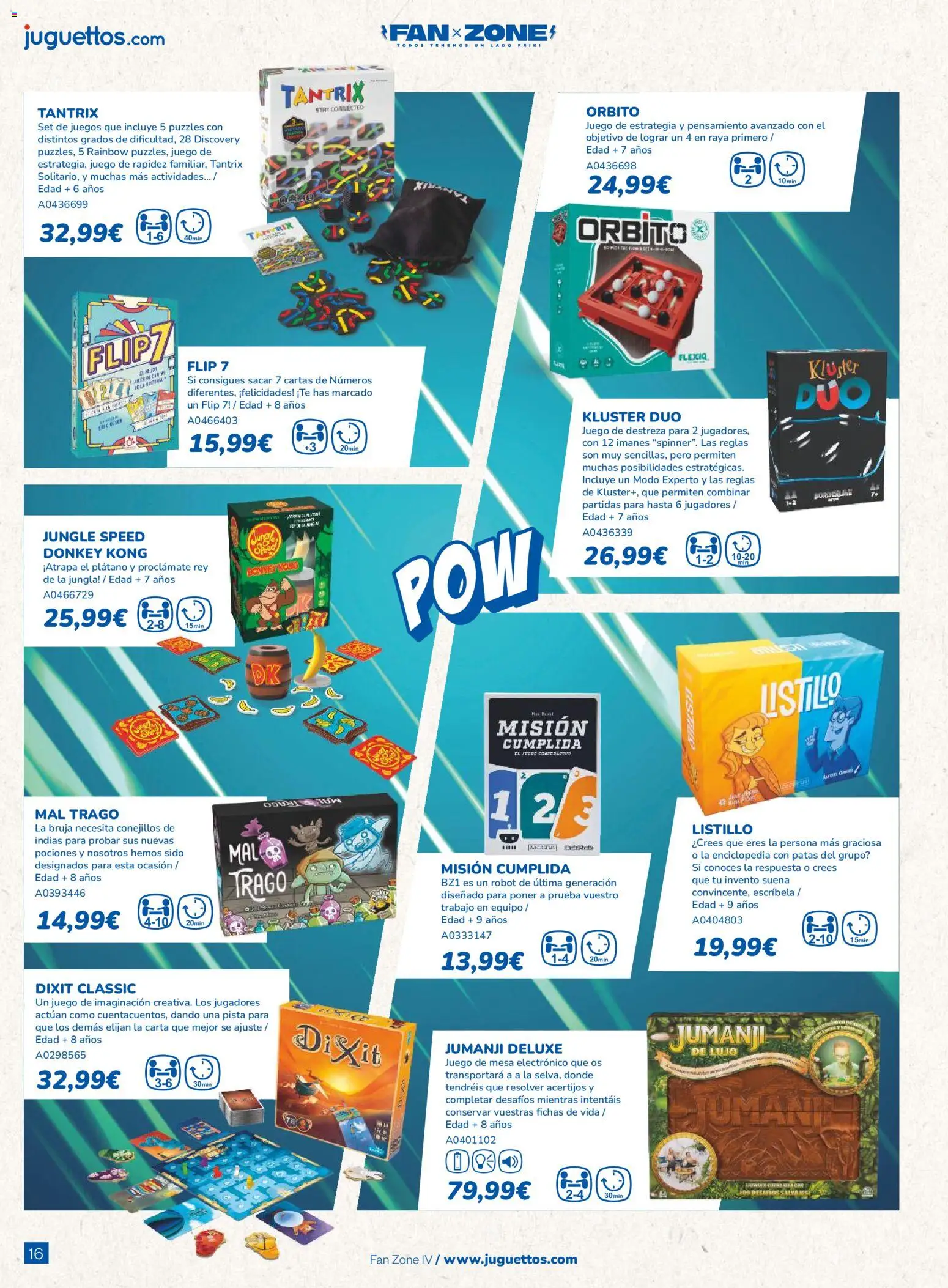 Juguettos catálogo │ válido desde el 06.10.2025 | Página: 16 | Productos: Té, Robot, Mesa