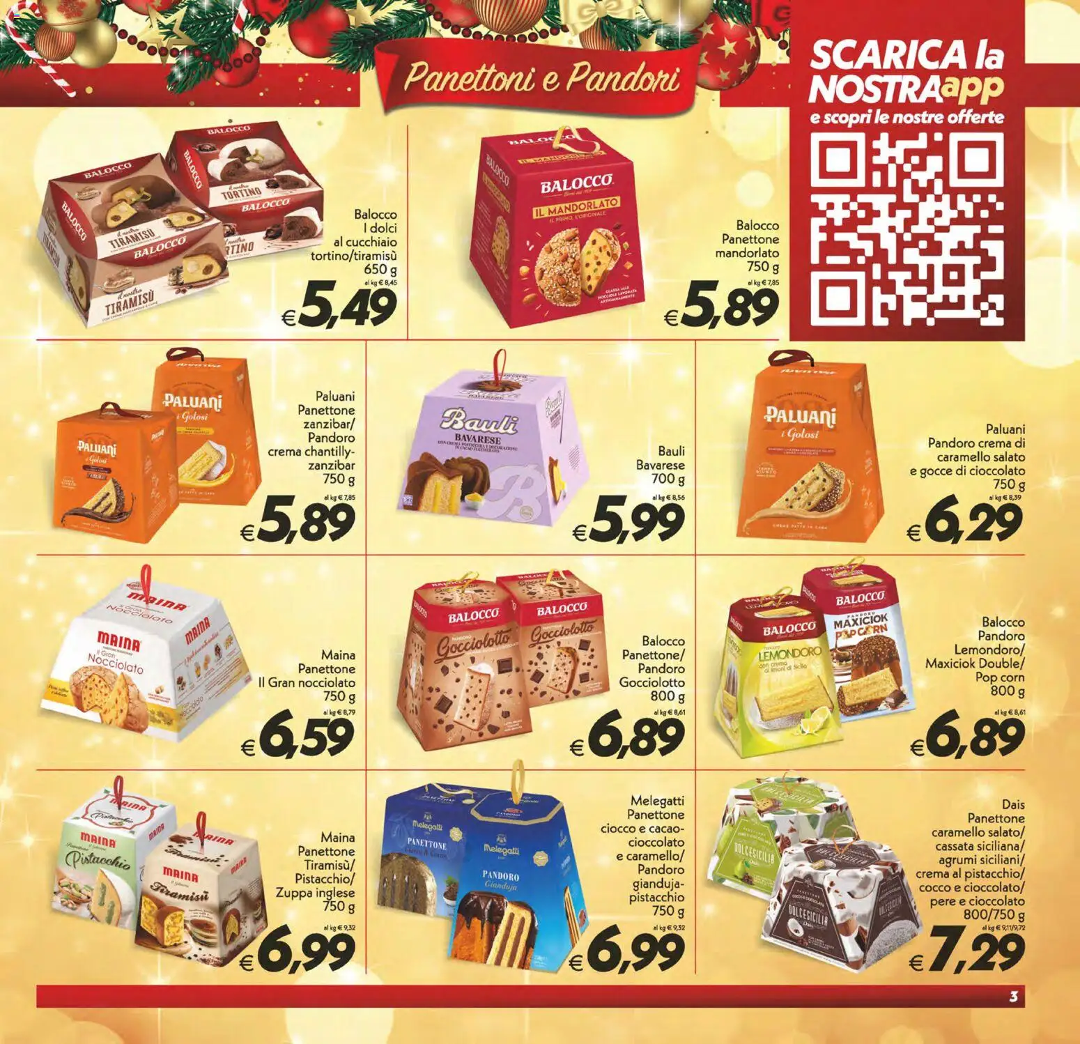 Volantino SuperConveniente del 16.12.2025 | Pagina: 3 | Prodotti: Crema, Agrumi, Cacao, Pop corn