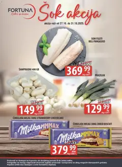 Fortuna Market šok akcija - pregled Fortuna Market kataloga - važi od 27.10.2025