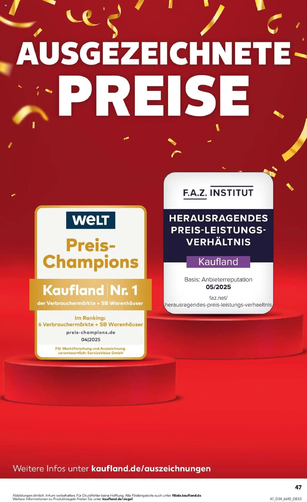 Kaufland prospekt Remscheid	 - gültig ab dem 21.08.2025 | Seite: 47