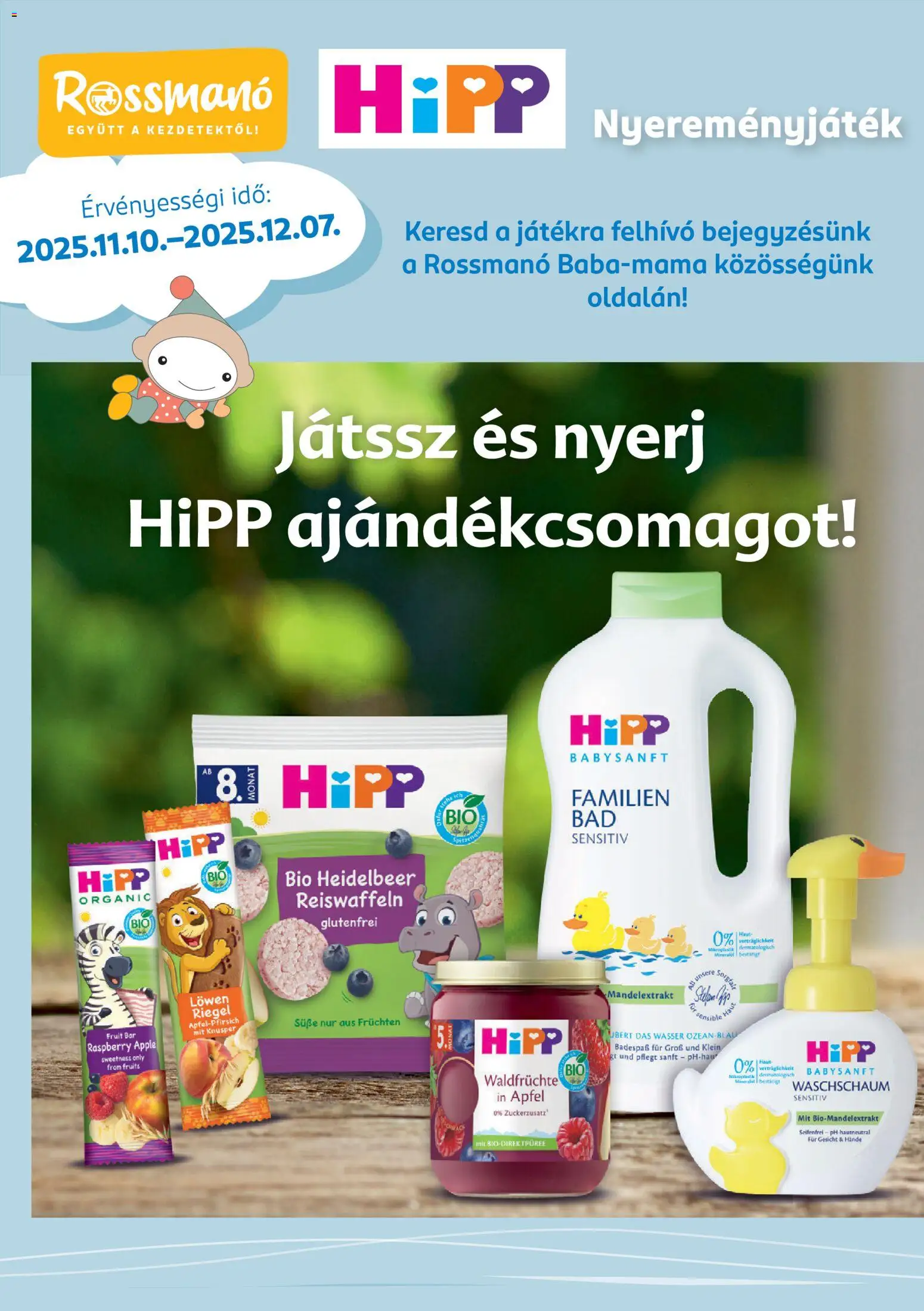 Rossmann akciós ujság - amely érvényes a következő dátumtól: 10.11.2025 | Oldal: 2