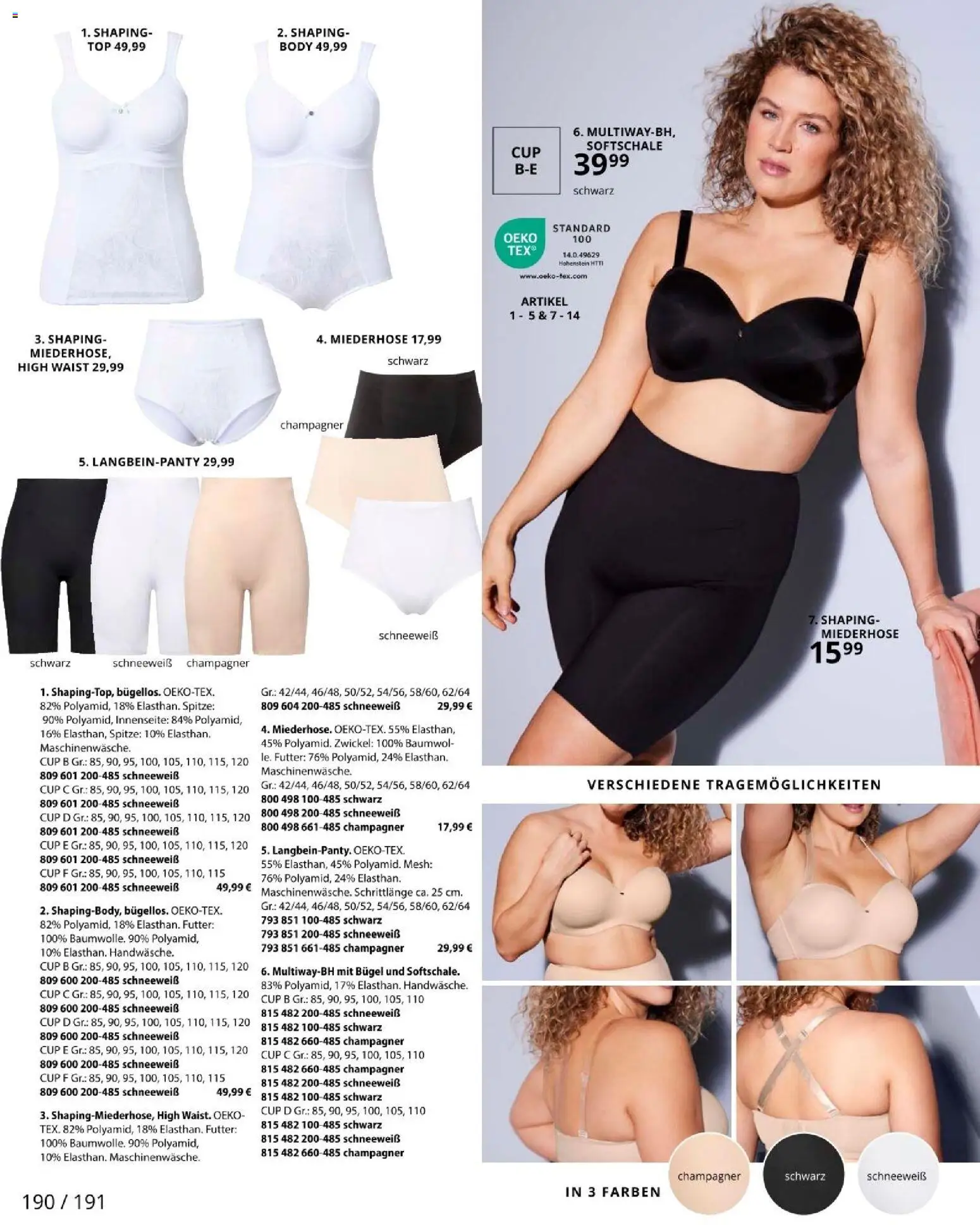 Ulla Popken akciós ujság - amely érvényes a következő dátumtól: 01.05.2026 | Oldal: 190 | Termékek: Body