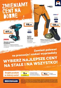 Bricoman Gazetka od 28.07.2025 | Strona: 12 | Produkty: Spodnie