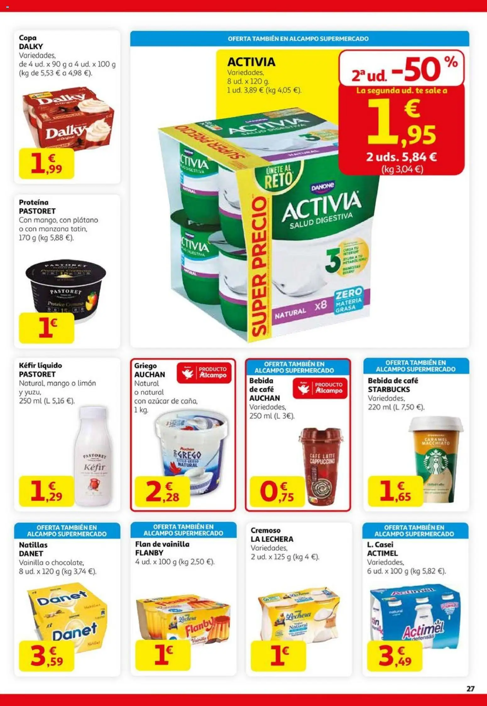 Alcampo - Black Friday │ válido desde el 06.11.2025 | Página: 27 | Productos: Café, Manzana, Té, Ρούτερ